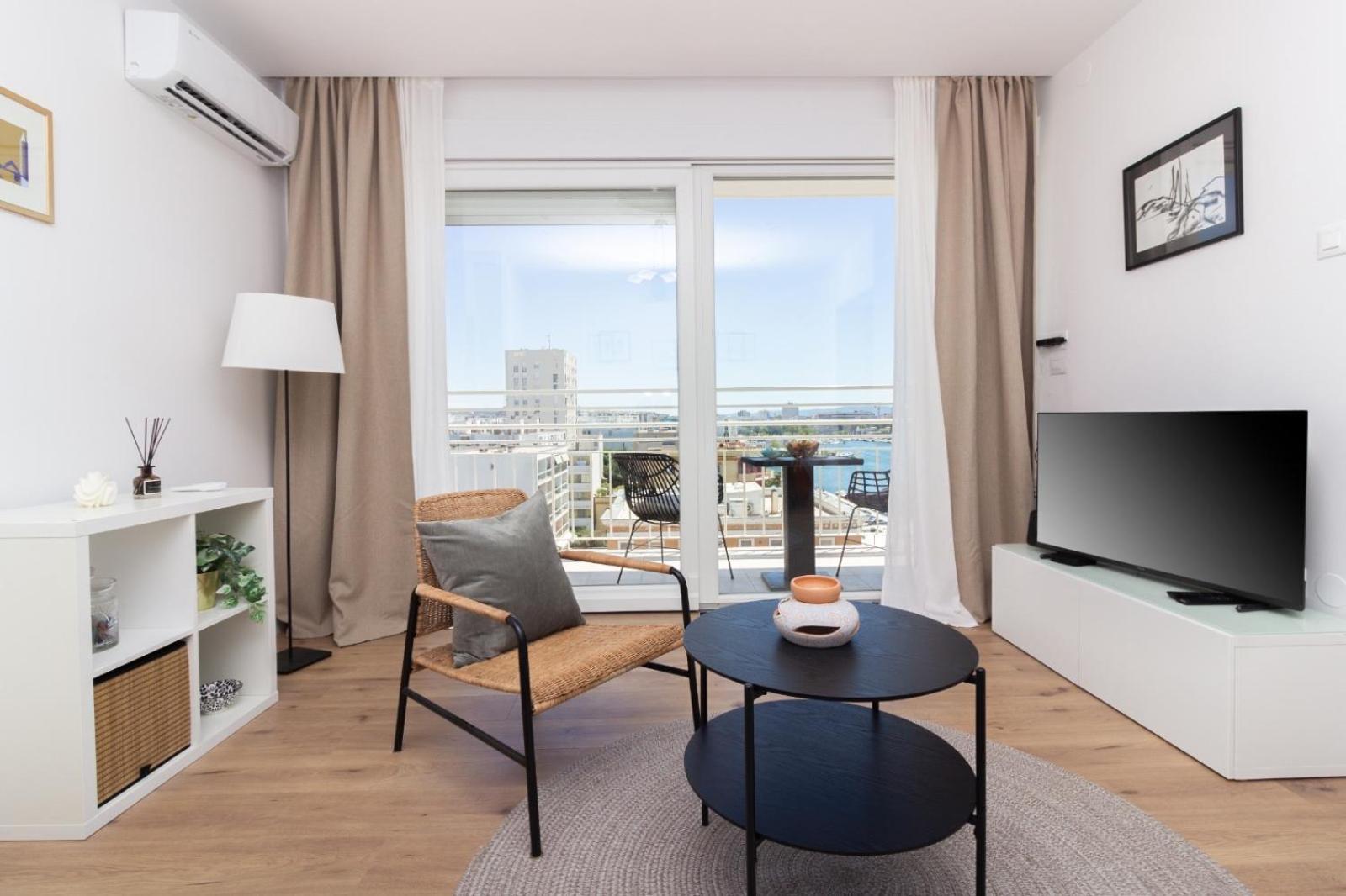 Sea View Mia Apartment Just Renovated Задар Екстериор снимка